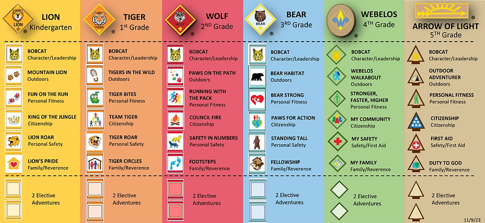 Cub Scout Requirements